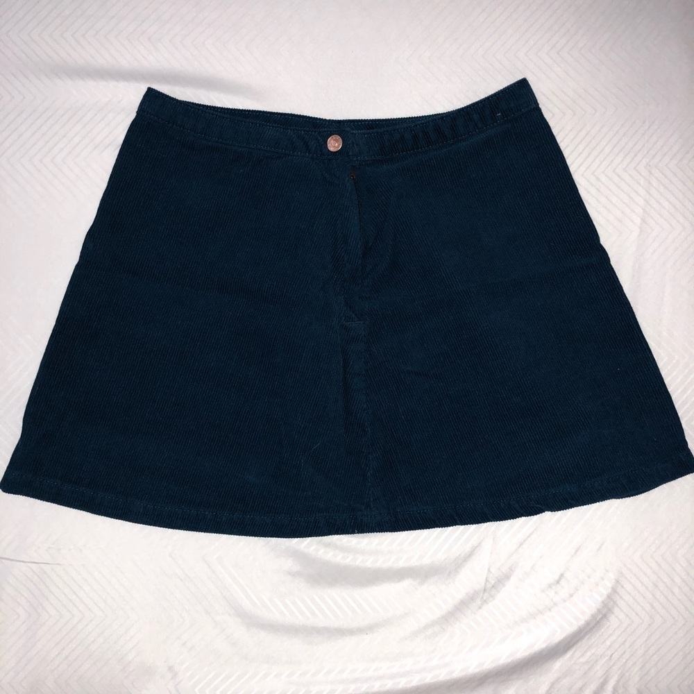Forever 21 Blue corduroy mini skirt